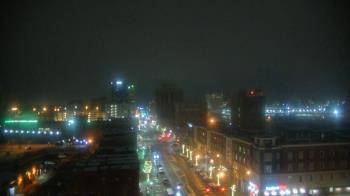 Weather camera view of Akron Beacon Journal.