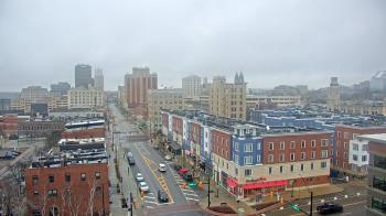 Weather camera view of Akron Beacon Journal.