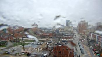 Weather camera view of Akron Beacon Journal.