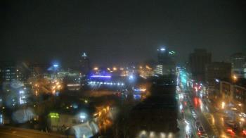 Weather camera view of Akron Beacon Journal.