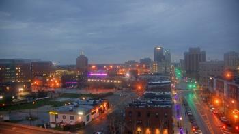 Weather camera view of Akron Beacon Journal.