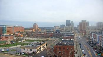 Weather camera view of Akron Beacon Journal.