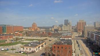 Weather camera view of Akron Beacon Journal.
