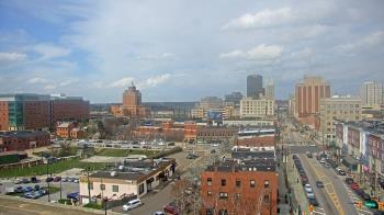 Weather camera view of Akron Beacon Journal.