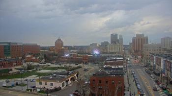 Weather camera view of Akron Beacon Journal.