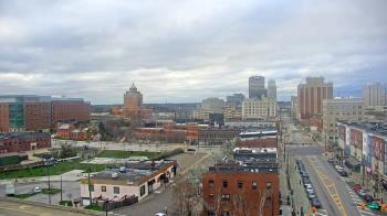 Weather camera view of Akron Beacon Journal.