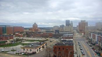 Weather camera view of Akron Beacon Journal.