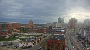 Weather camera view of Akron Beacon Journal.