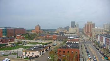 Weather camera view of Akron Beacon Journal.