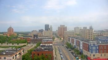 Weather camera view of Akron Beacon Journal.