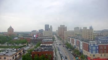 Weather camera view of Akron Beacon Journal.