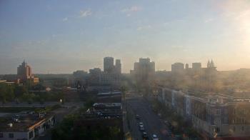 Weather camera view of Akron Beacon Journal.