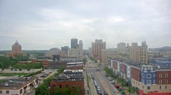 Weather camera view of Akron Beacon Journal.