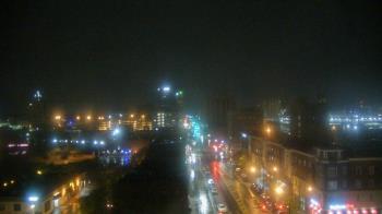 Weather camera view of Akron Beacon Journal.