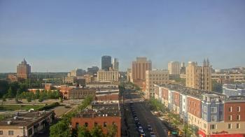 Weather camera view of Akron Beacon Journal.