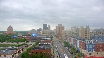 Weather camera view of Akron Beacon Journal.