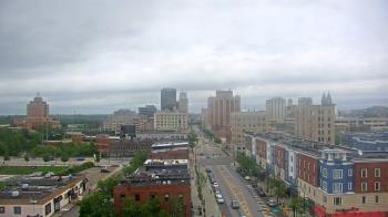 Weather camera view of Akron Beacon Journal.