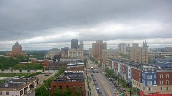 Weather camera view of Akron Beacon Journal.