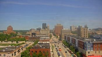 Weather camera view of Akron Beacon Journal.