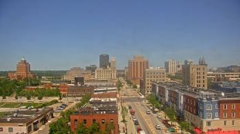 Weather camera view of Akron Beacon Journal.