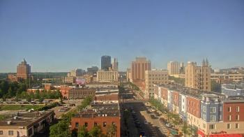 Weather camera view of Akron Beacon Journal.