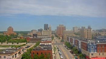 Weather camera view of Akron Beacon Journal.