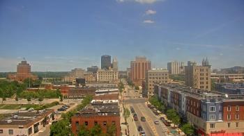 Weather camera view of Akron Beacon Journal.