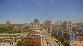 Weather camera view of Akron Beacon Journal.