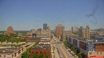 Weather camera view of Akron Beacon Journal.