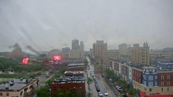 Weather camera view of Akron Beacon Journal.