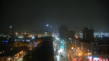 Weather camera view of Akron Beacon Journal.