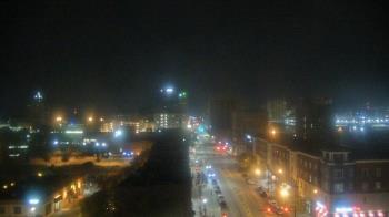 Weather camera view of Akron Beacon Journal.