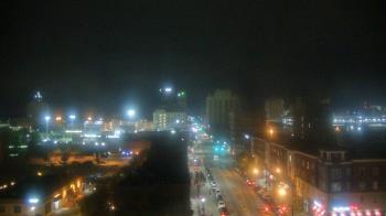 Weather camera view of Akron Beacon Journal.