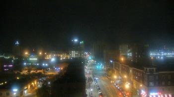 Weather camera view of Akron Beacon Journal.