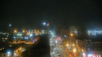 Weather camera view of Akron Beacon Journal.