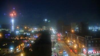 Weather camera view of Akron Beacon Journal.