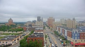 Weather camera view of Akron Beacon Journal.