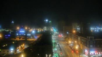 Weather camera view of Akron Beacon Journal.