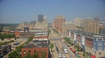 Weather camera view of Akron Beacon Journal.
