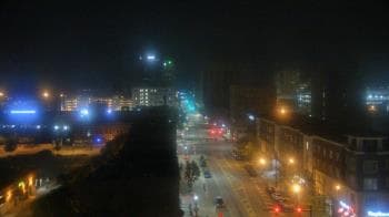 Weather camera view of Akron Beacon Journal.