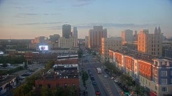 Weather camera view of Akron Beacon Journal.