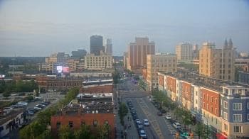 Weather camera view of Akron Beacon Journal.