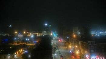 Weather camera view of Akron Beacon Journal.