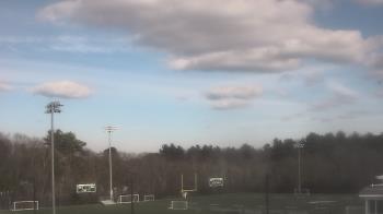Weather camera view of Abington High School.