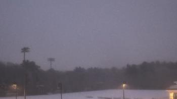 Weather camera view of Abington High School.