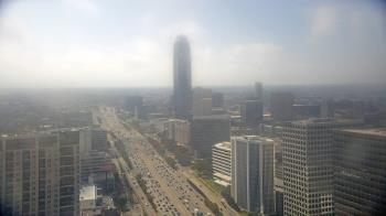 Weather camera view of Amegy Bank of Texas.