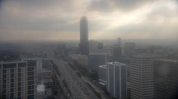 Weather camera view of Amegy Bank of Texas.