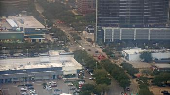 Weather camera view of Amegy Bank of Texas.
