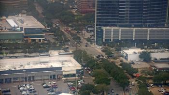 Weather camera view of Amegy Bank of Texas.