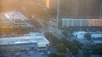 Weather camera view of Amegy Bank of Texas.